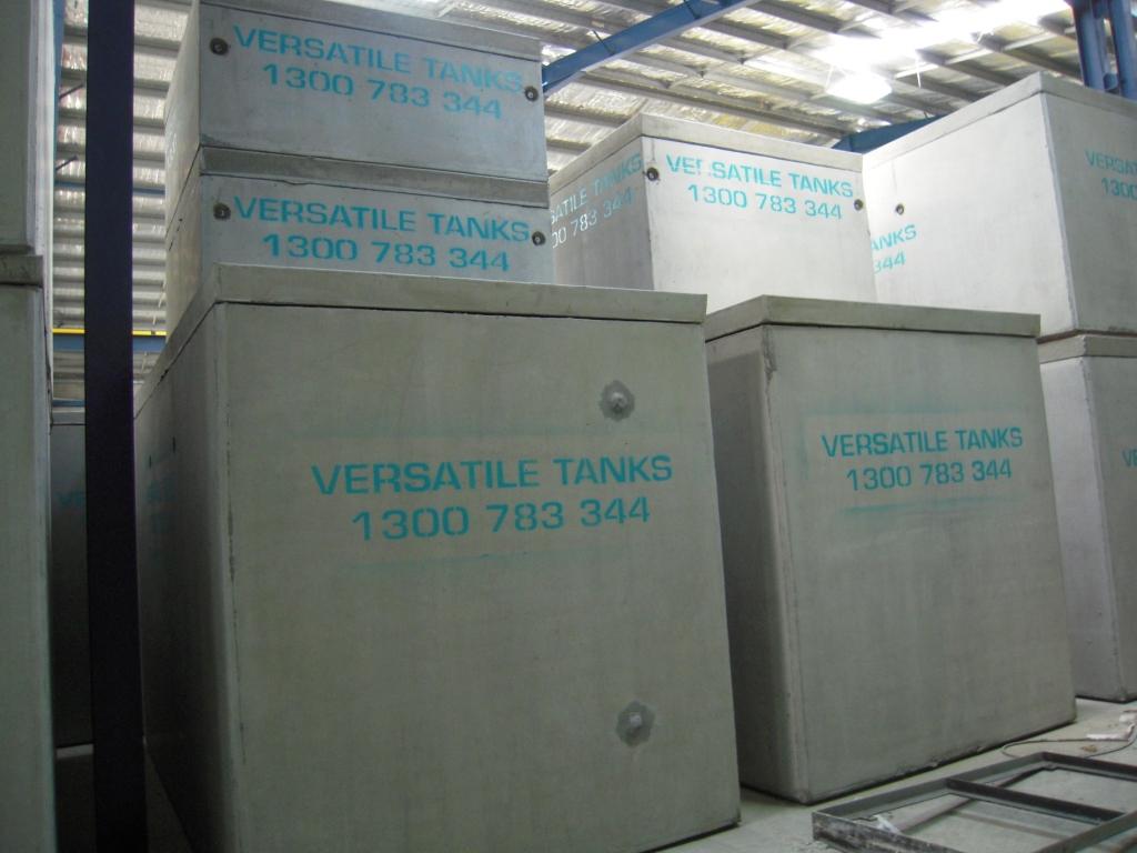 Versatile Tanks concrete tanks